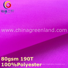 100%Polyester Taffeta Plain Fabric for Garment Pocket (GLLML299)